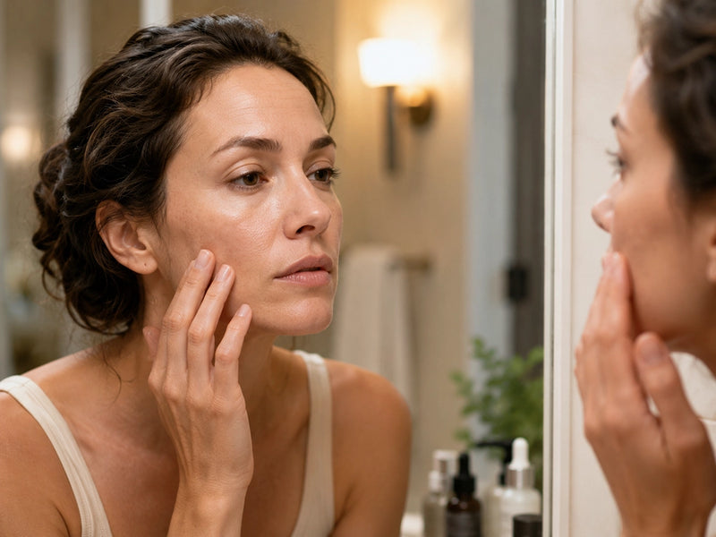 Serums sit on top — they can't reach where results actually come from